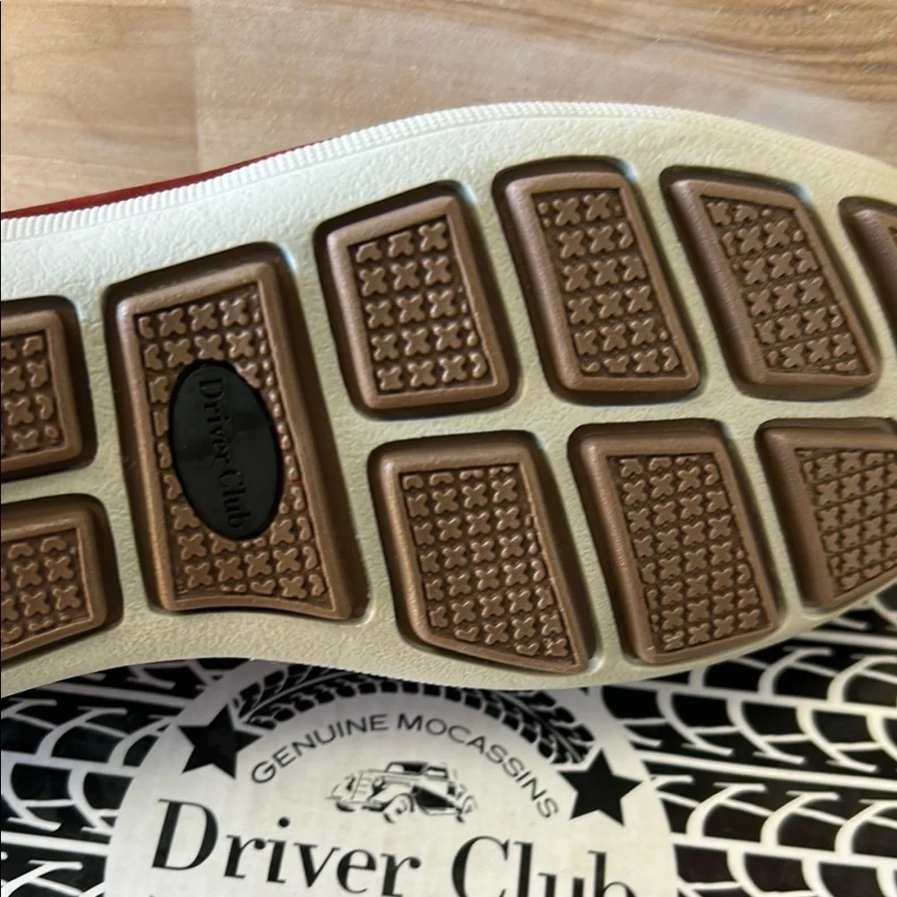 Driver Club USA Kids Morgan Ave Rust Nobuck Leather Loafers Size 2 RDC51-RUSTNO